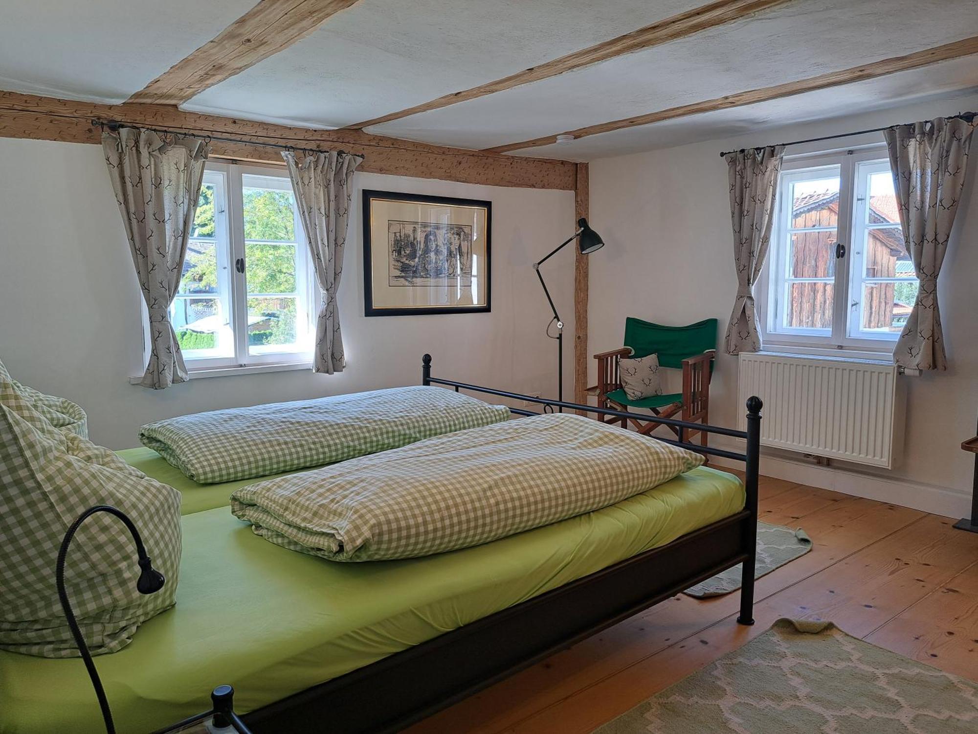 Neu! Ferienwohnungen Im Lueftlmalereck, Hennalahaus Oberammergau Ngoại thất bức ảnh