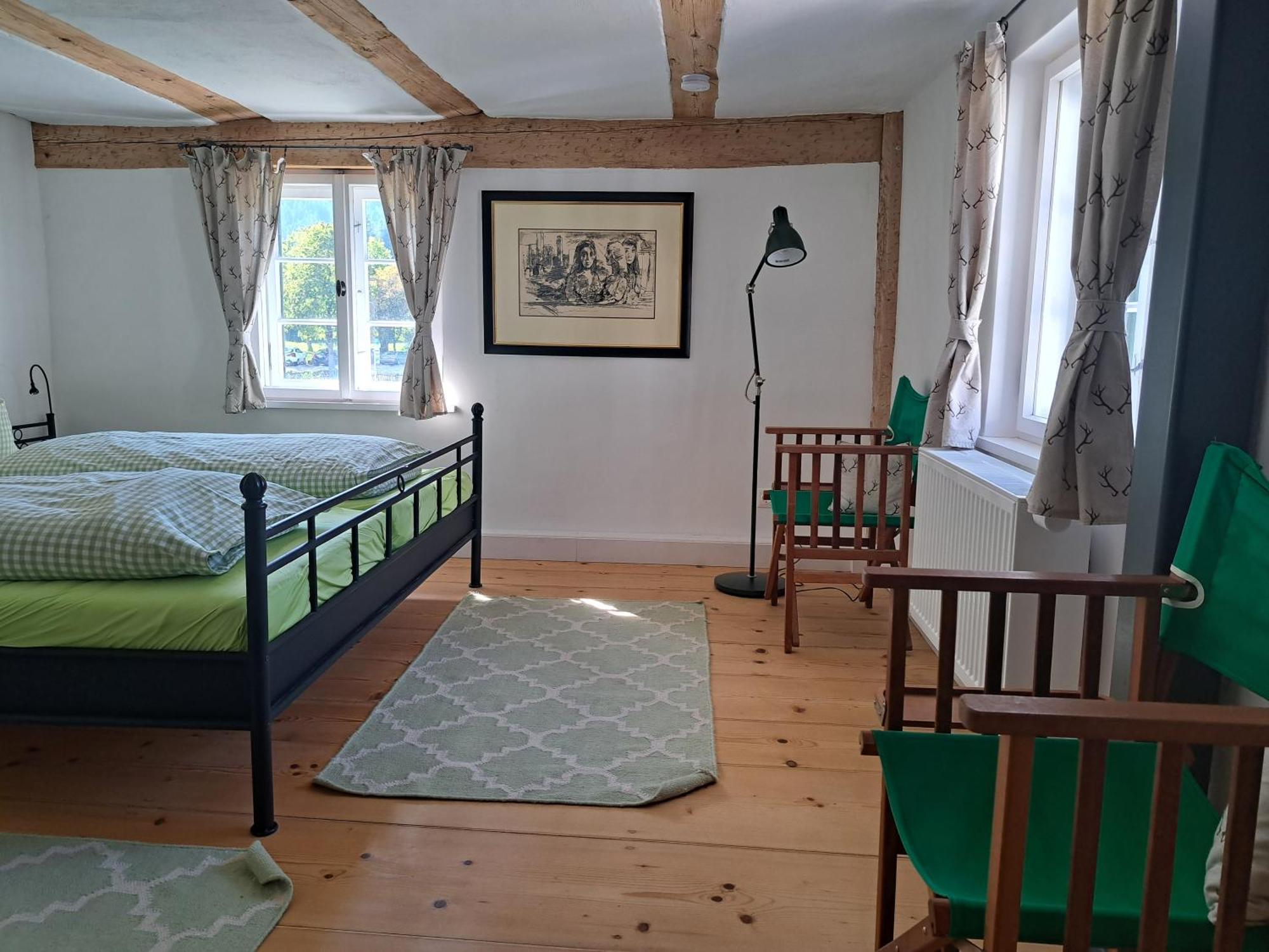 Neu! Ferienwohnungen Im Lueftlmalereck, Hennalahaus Oberammergau Ngoại thất bức ảnh