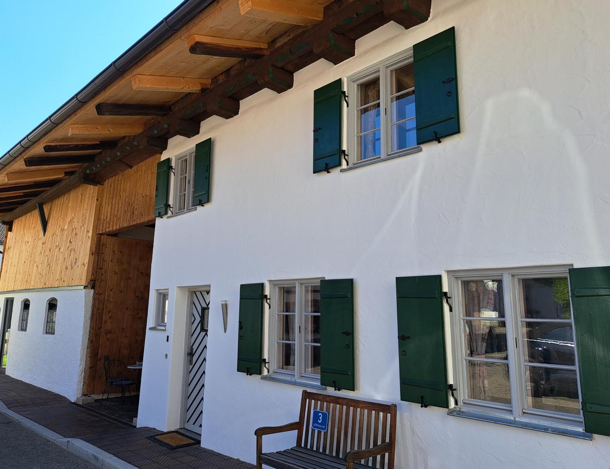 Neu! Ferienwohnungen Im Lueftlmalereck, Hennalahaus Oberammergau Ngoại thất bức ảnh