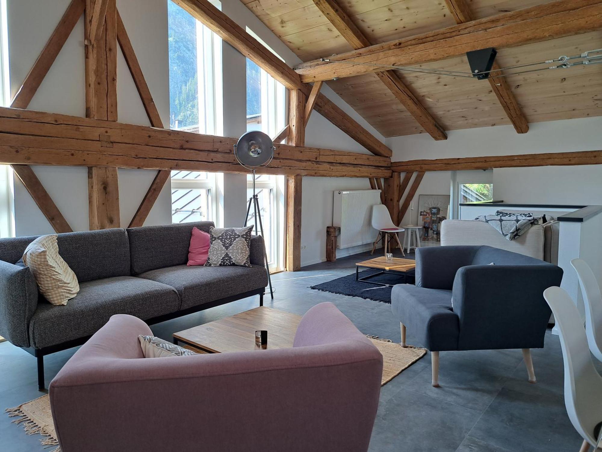 Neu! Ferienwohnungen Im Lueftlmalereck, Hennalahaus Oberammergau Ngoại thất bức ảnh